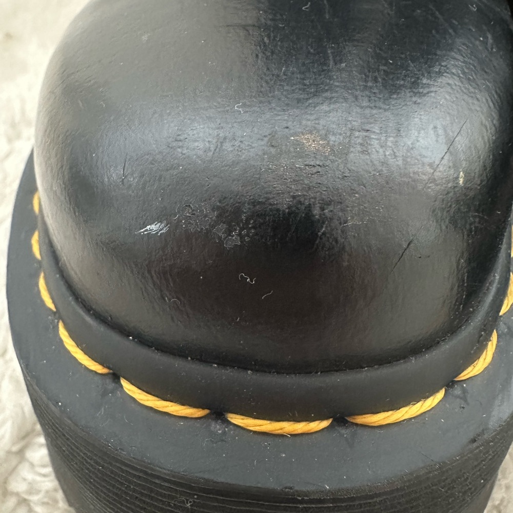 Dr. Martens Jadon Hi Boot Smooth Leather Platforms - Picture 8 of 9